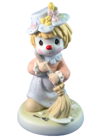 Lord, Help Me Clean Up My Act - Precious Moment Figurine
