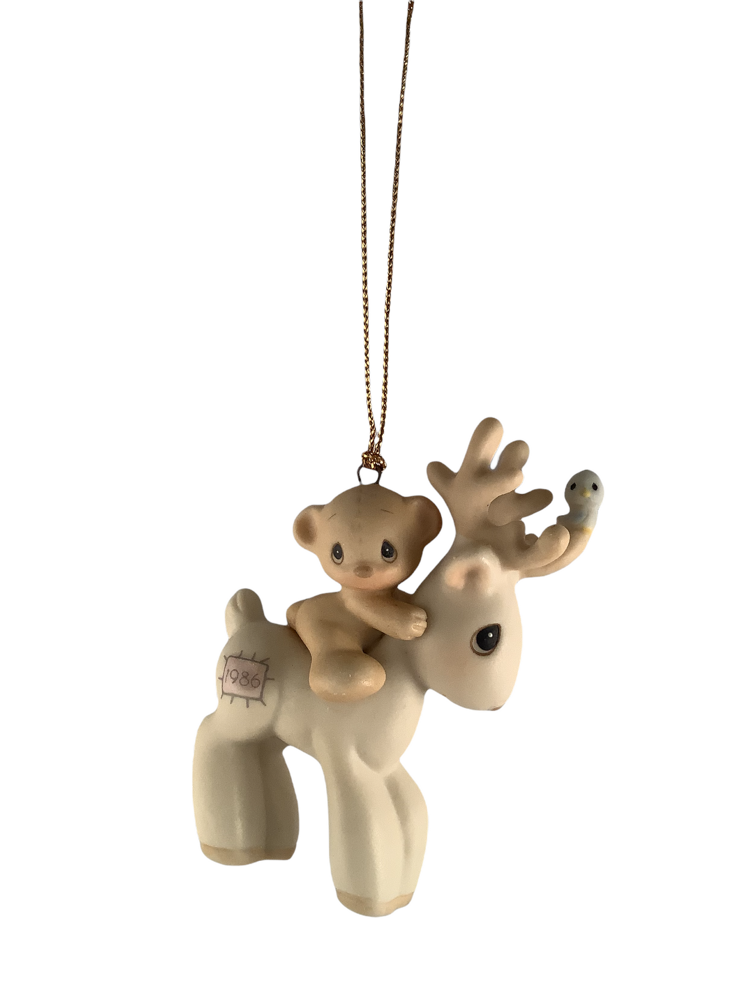 Reindeer - 1986 Dated Annual Precious Moment Ornament