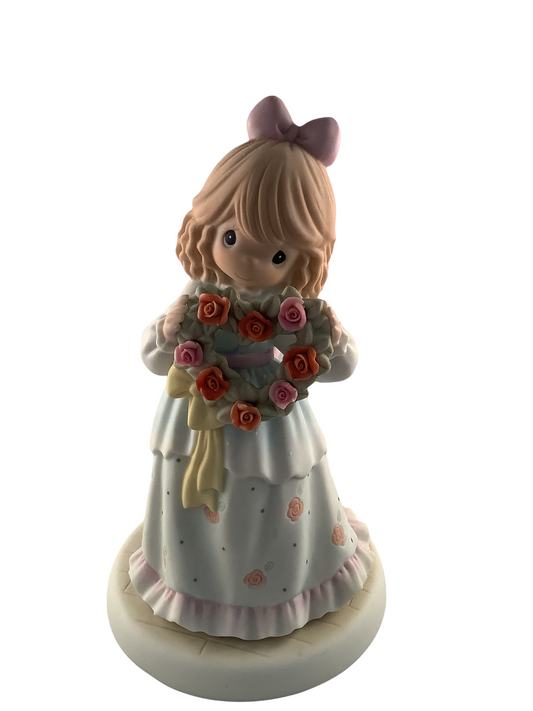 A Smile Is Cherished In The Heart - Precious Moment Figurine