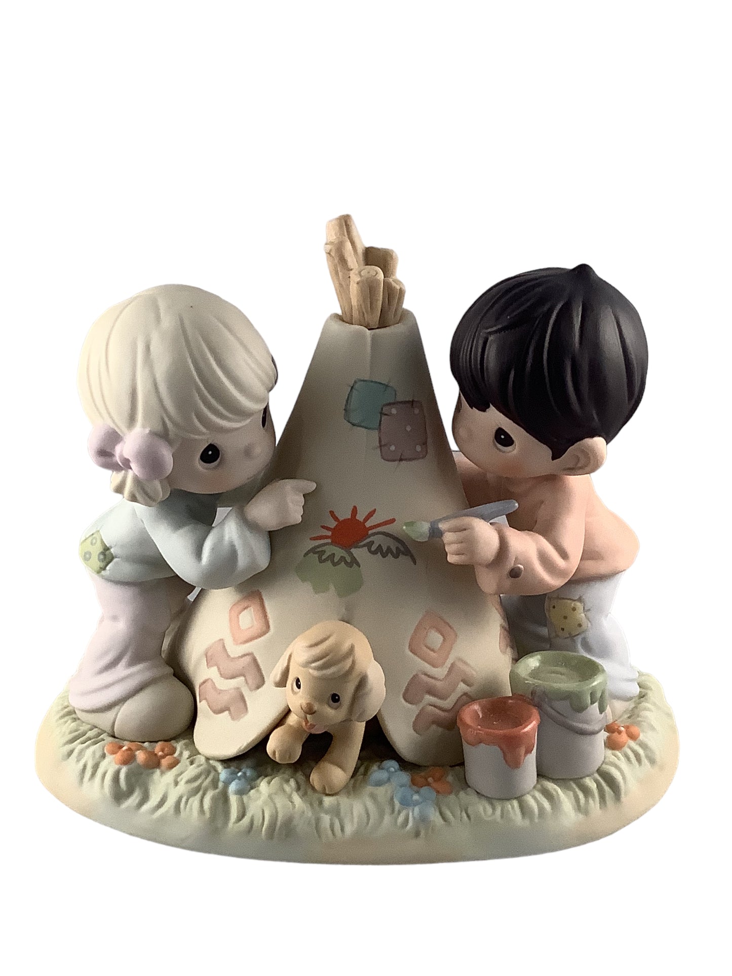 Twogether We Can Move Mountains - Precious Moment Figurine