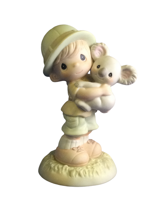 Hugs Can Tame The Wildest Heart - Precious Moment Figurine