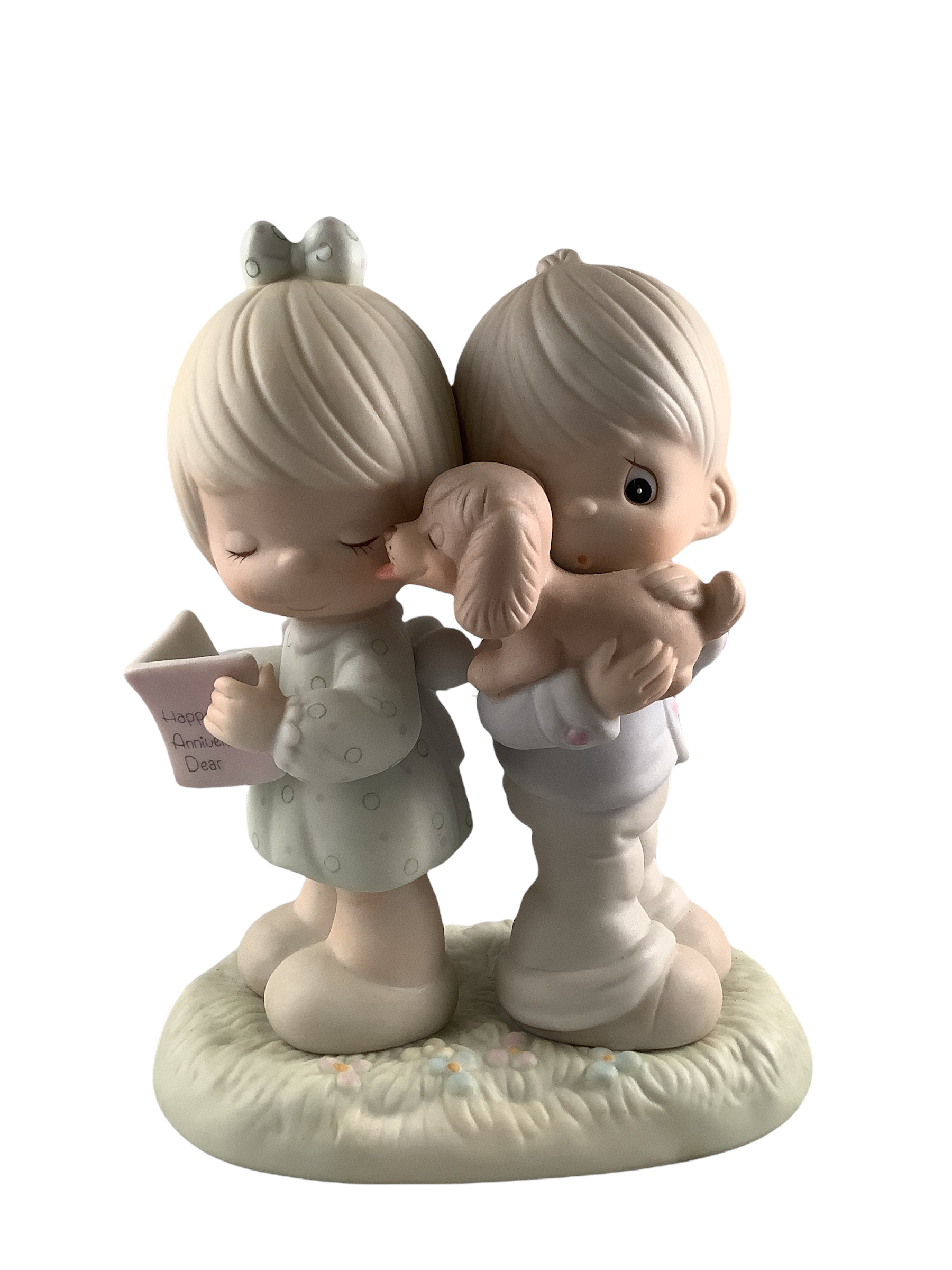 Puppy Love Is From Above - Precious Moment Figurine