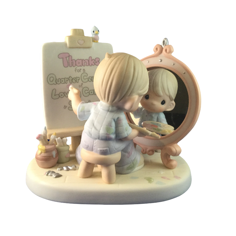 Thanks For A Quarter Century of Loving, Caring, and Sharing - Precious Moment Figurine