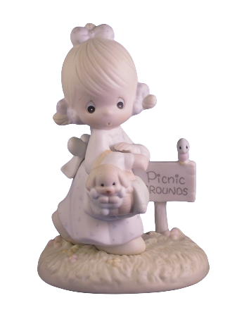 July- Precious Moment Figurine