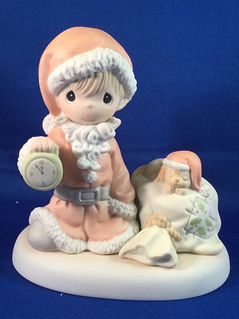 A Time To Wish You A Merry Christmas - Precious Moment Figurine