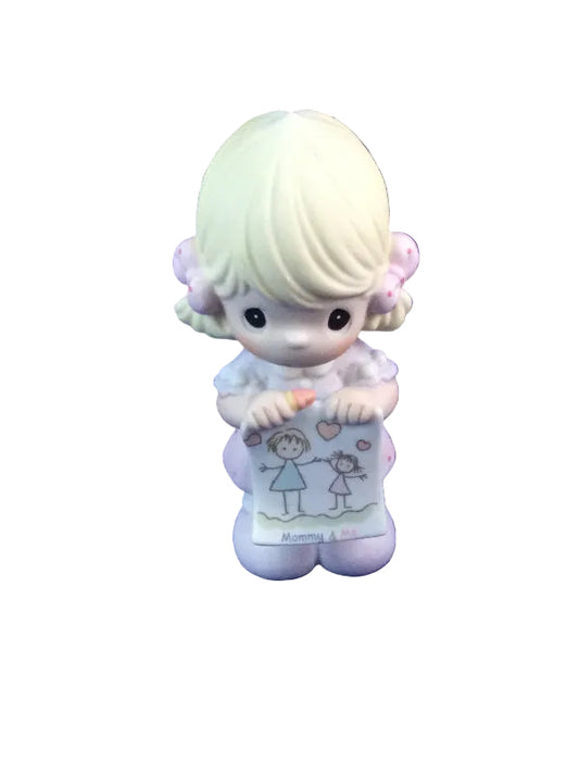 Mommy & Me (Girl) - Precious Moment Figurine