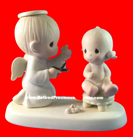 Baby's First Haircut - Precious Moment Figurine 