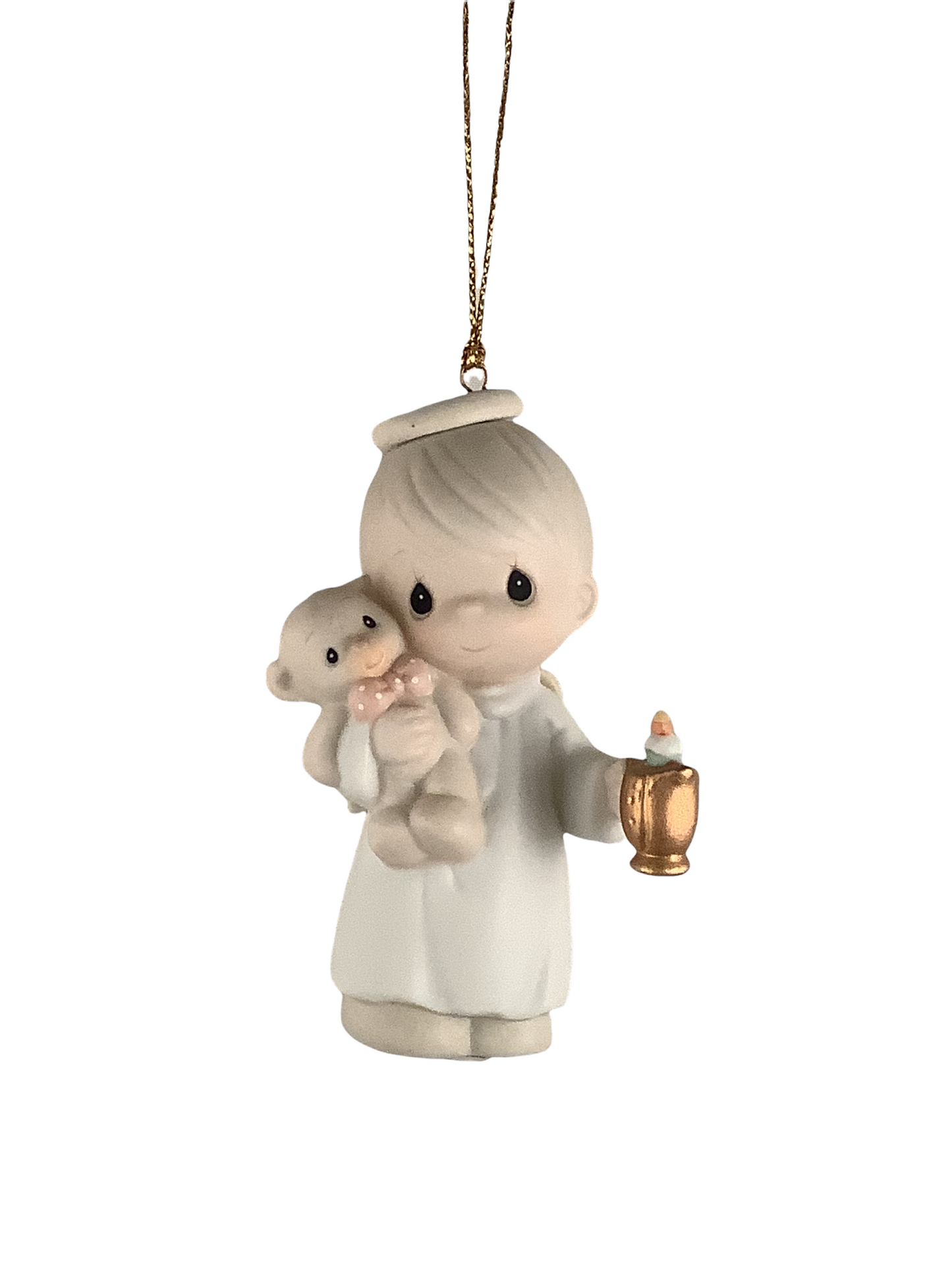 Lighting The Way To A Happy Holiday - Precious Moment Ornament