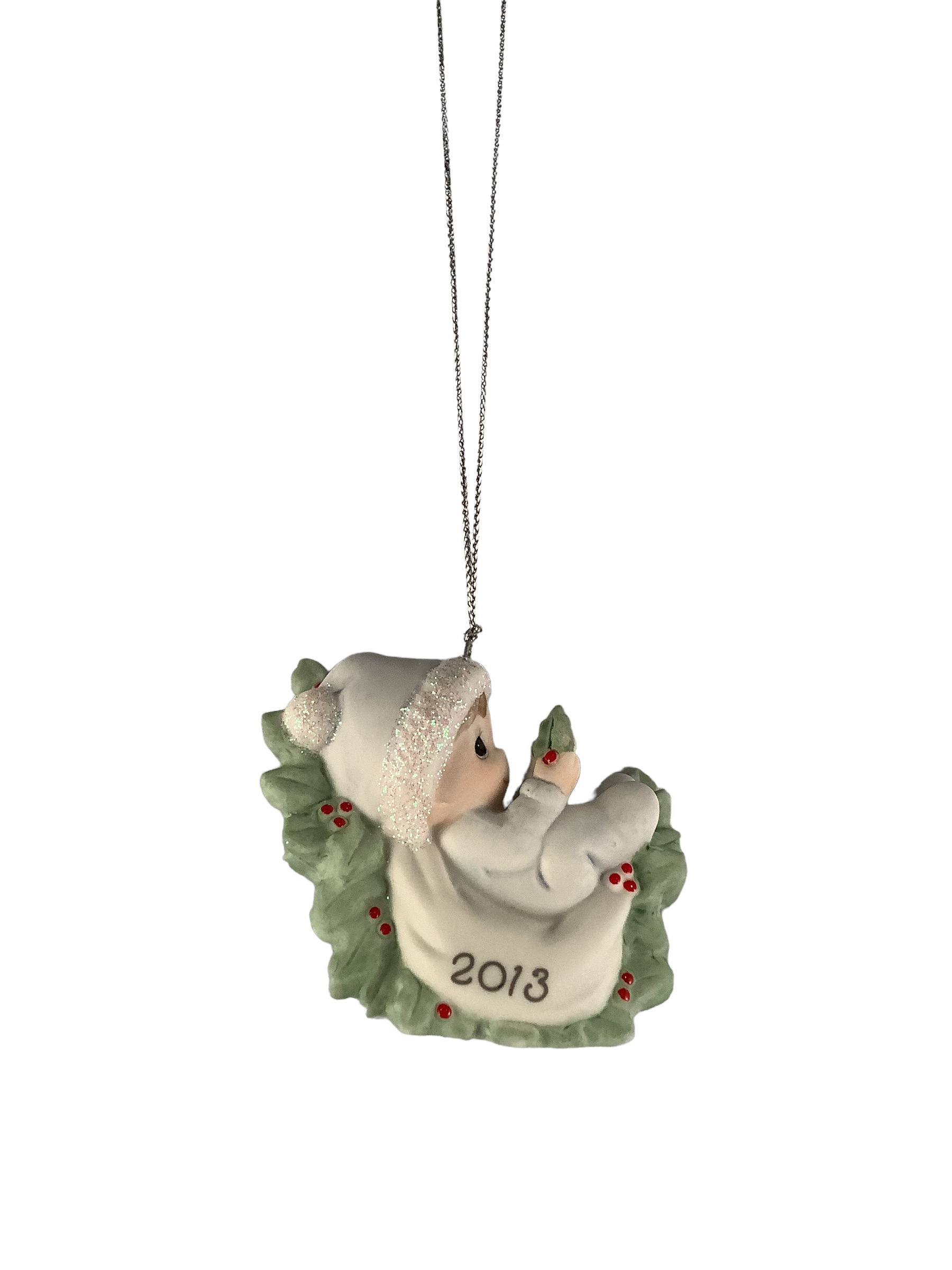 Baby's First Christmas 2013 (Boy) - Precious Moment Ornament