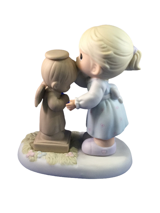Heaven Must Have Sent You - Precious Moment Figurine * AUTOGRAPHED *