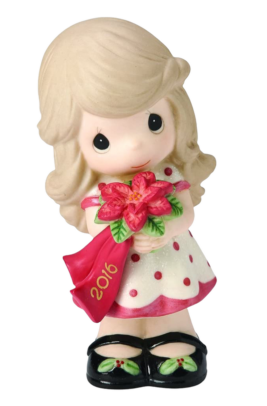 Wishing You A Beautiful Christmas - Dated Annual 2016 Precious Moment Figurine