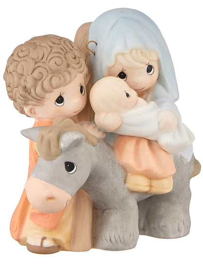 Peace On Earth , Nativity Holy Family - Precious Moment Ornament 