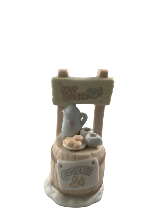 Hot Cocoa Stand - Precious Moment Figurine