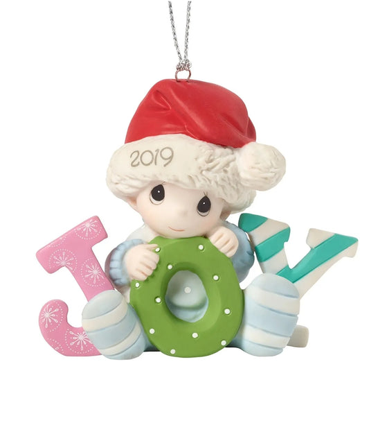 Baby's First Christmas 2019 (Boy) -  Precious Moment Ornament