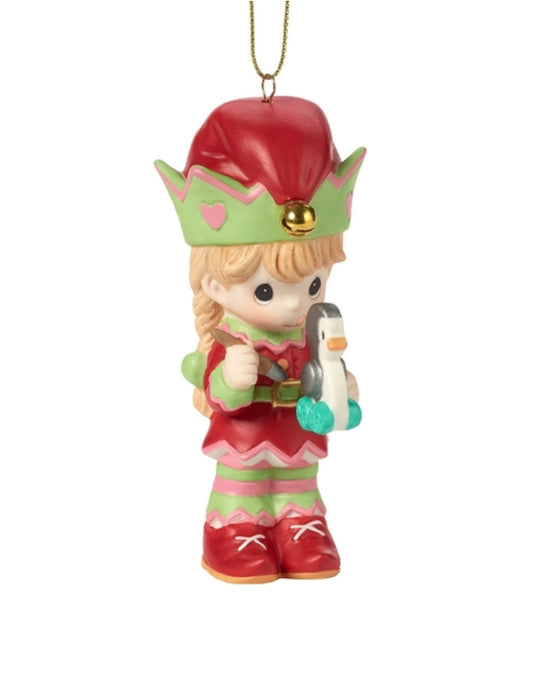 Paint Your Christmas With Love  - Precious Moment Ornament