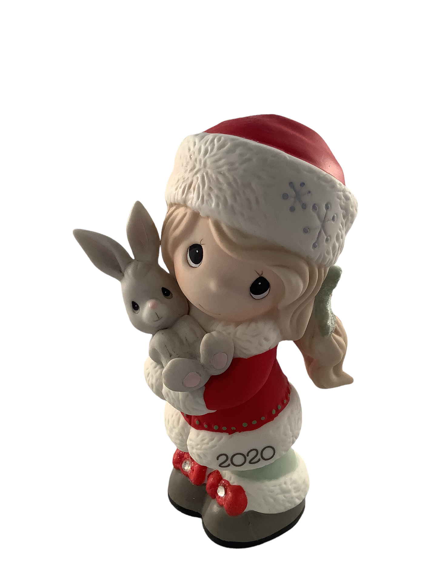 Every Bunny Loves A Christmas Hug - Dated Annual 2020 Precious Moment Figurine