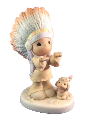 The Lord Is Our Chief Inspiration - Precious Moment Figurine