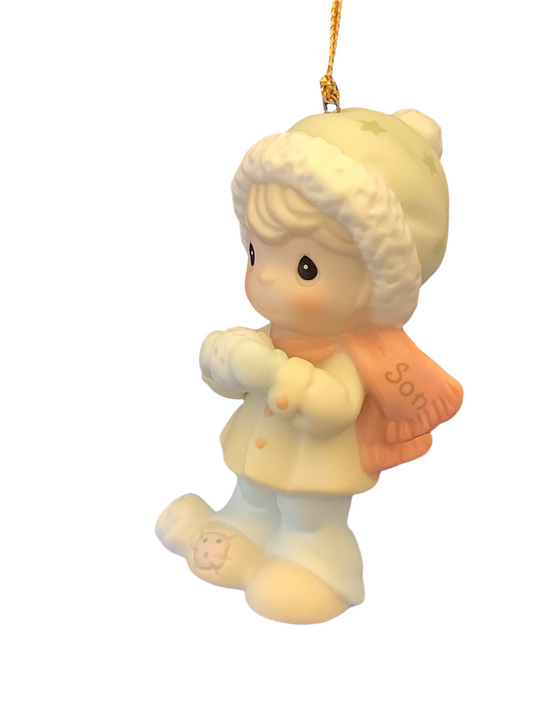 Son, Packed With Love - Precious Moment Ornament