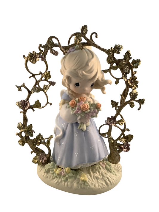 In God's Beautiful Garden Of Love - Precious Moment Figurine