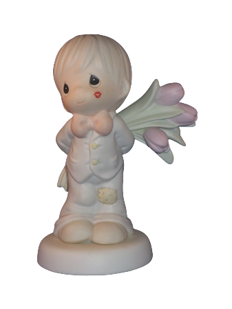 For The Sweetest Tu-lips In Town - Precious Moment Figurine