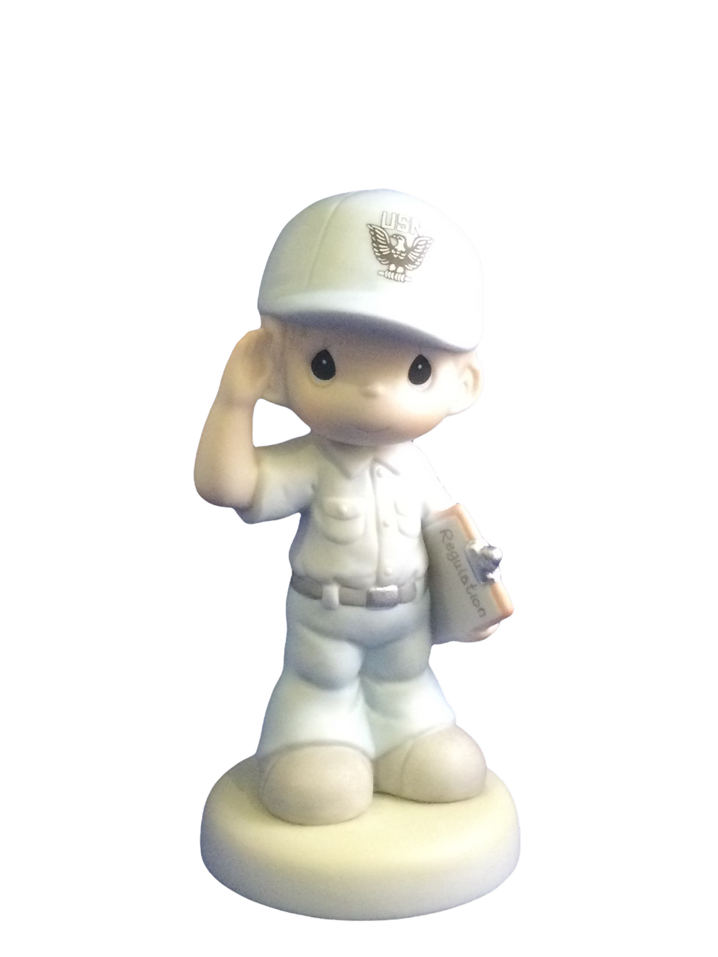 I'm Proud To Be An American  - Navy - Precious Moment Figurine