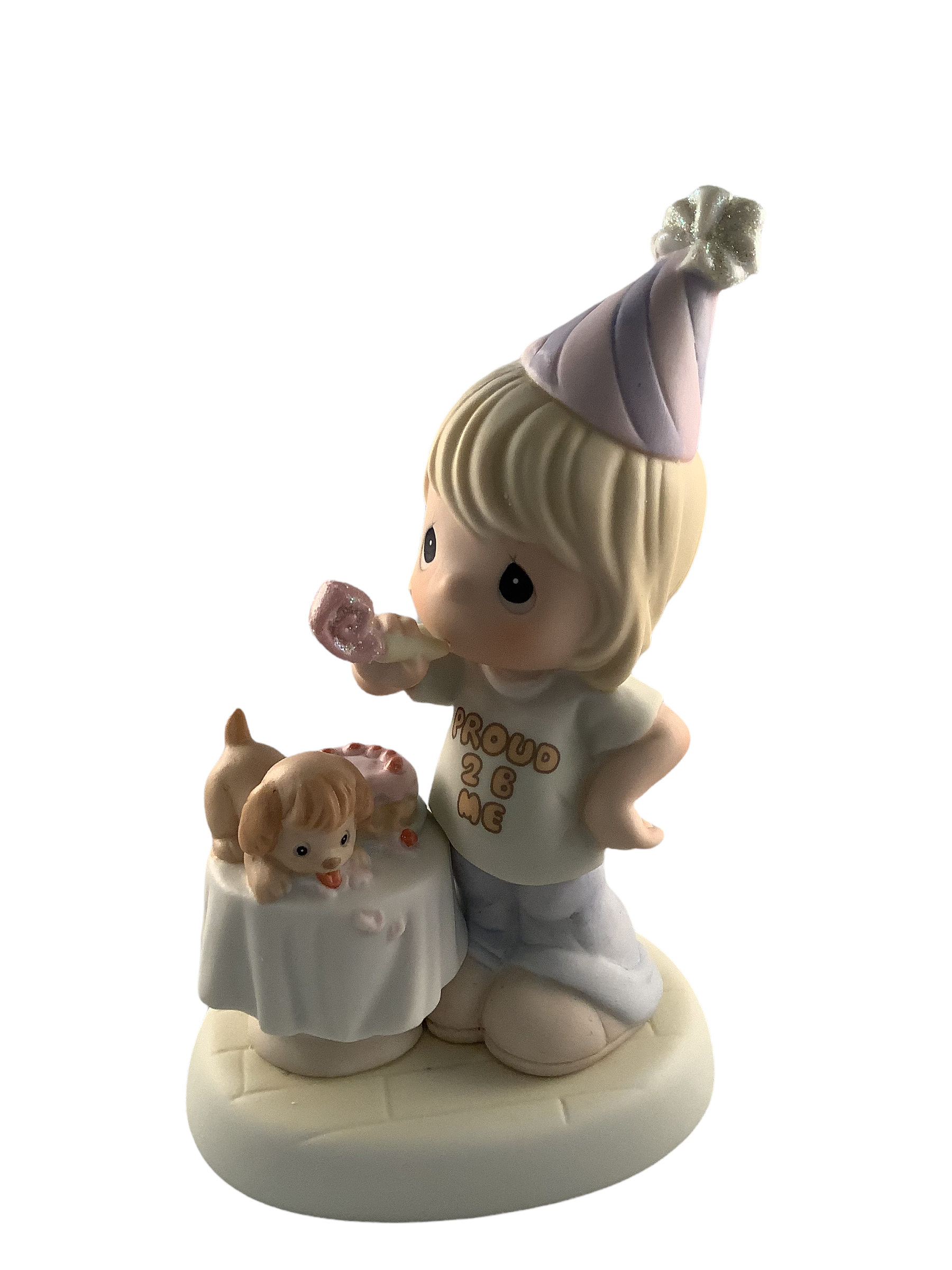 It's Time To Blow Your Own Horn - Precious Moment Figurine