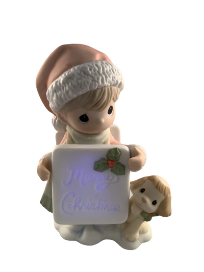 You Light Up My Holly-Days - Precious Moment Figurine 
