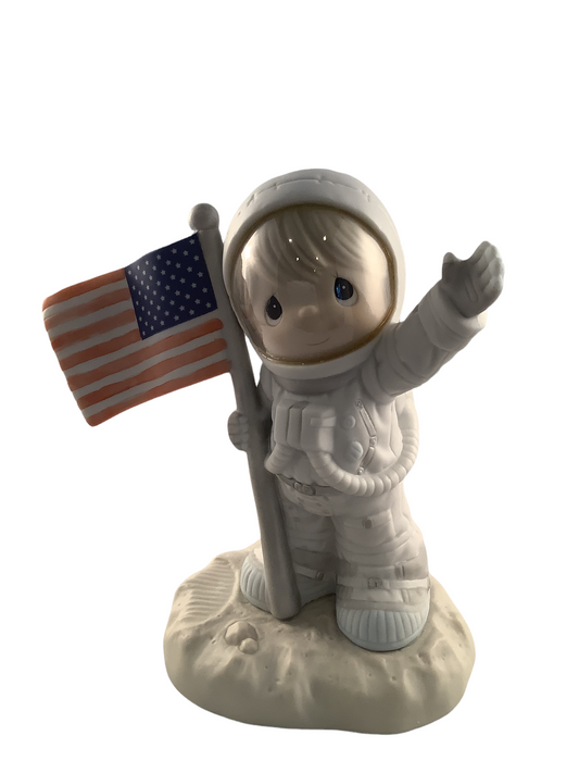 One Small Step - Precious Moment Figurine