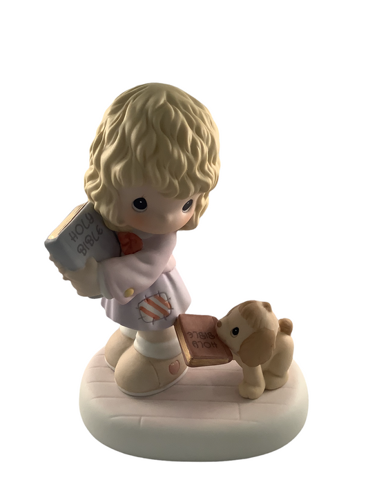 Faithful Follower - Precious Moment Figurine