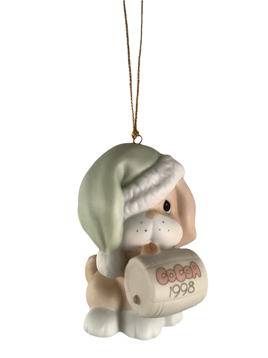 I'll Be Dog-ged It's That Season Again - 1998 Dated Precious Moment Ornament