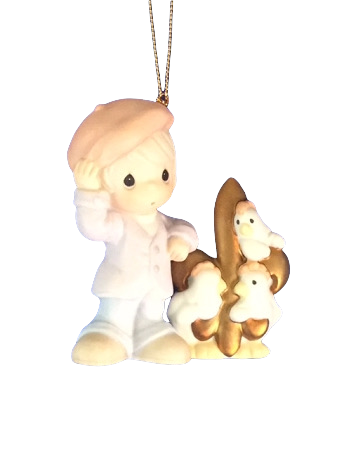 12 Days of Christmas # 3 - Saying Oui To Our Love - Precious Moment Ornament