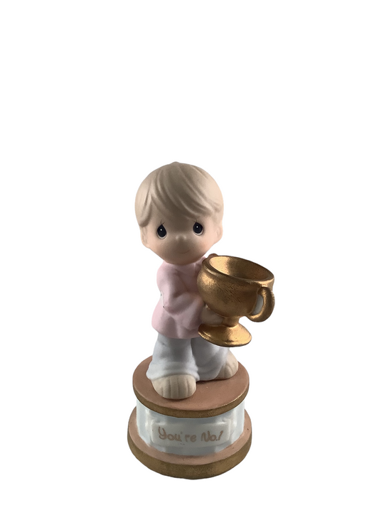 Little Moments You're No. 1 (Boy) - Precious Moment Figurine