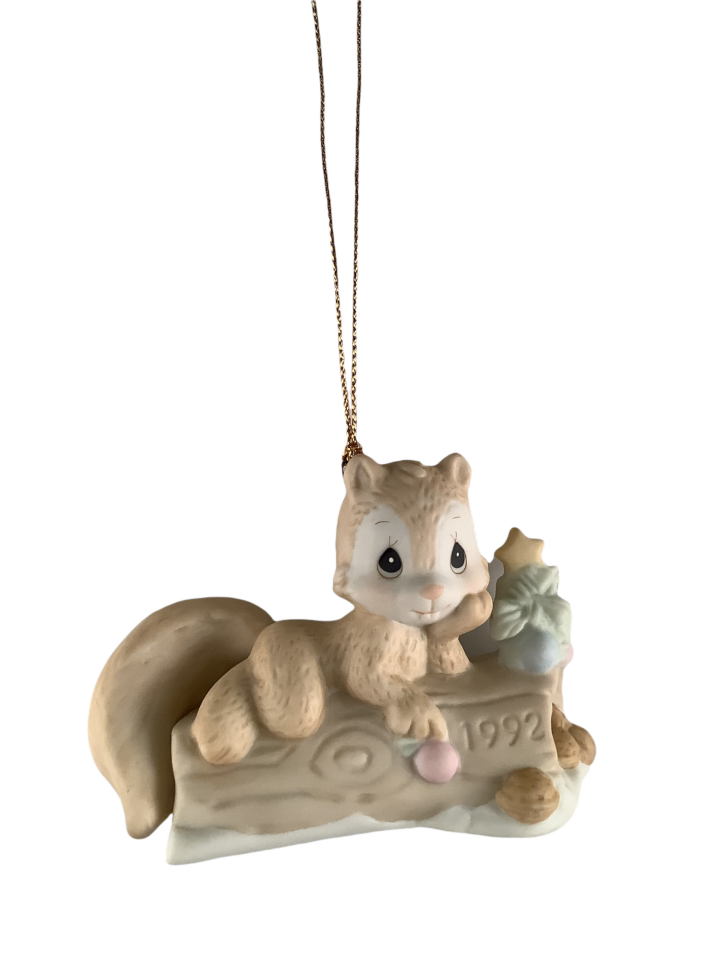 I'm Nuts About You - 1992 Dated Annual Precious Moment Ornament