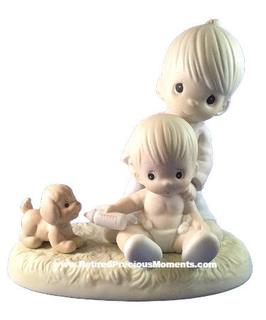 Baby's First Pet - Precious Moment Figurine