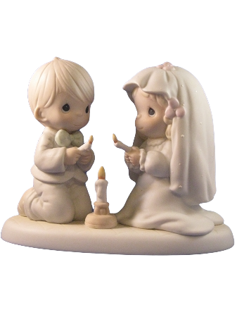 The Lord Is Your Light To Happiness - Precious Moments Figurine