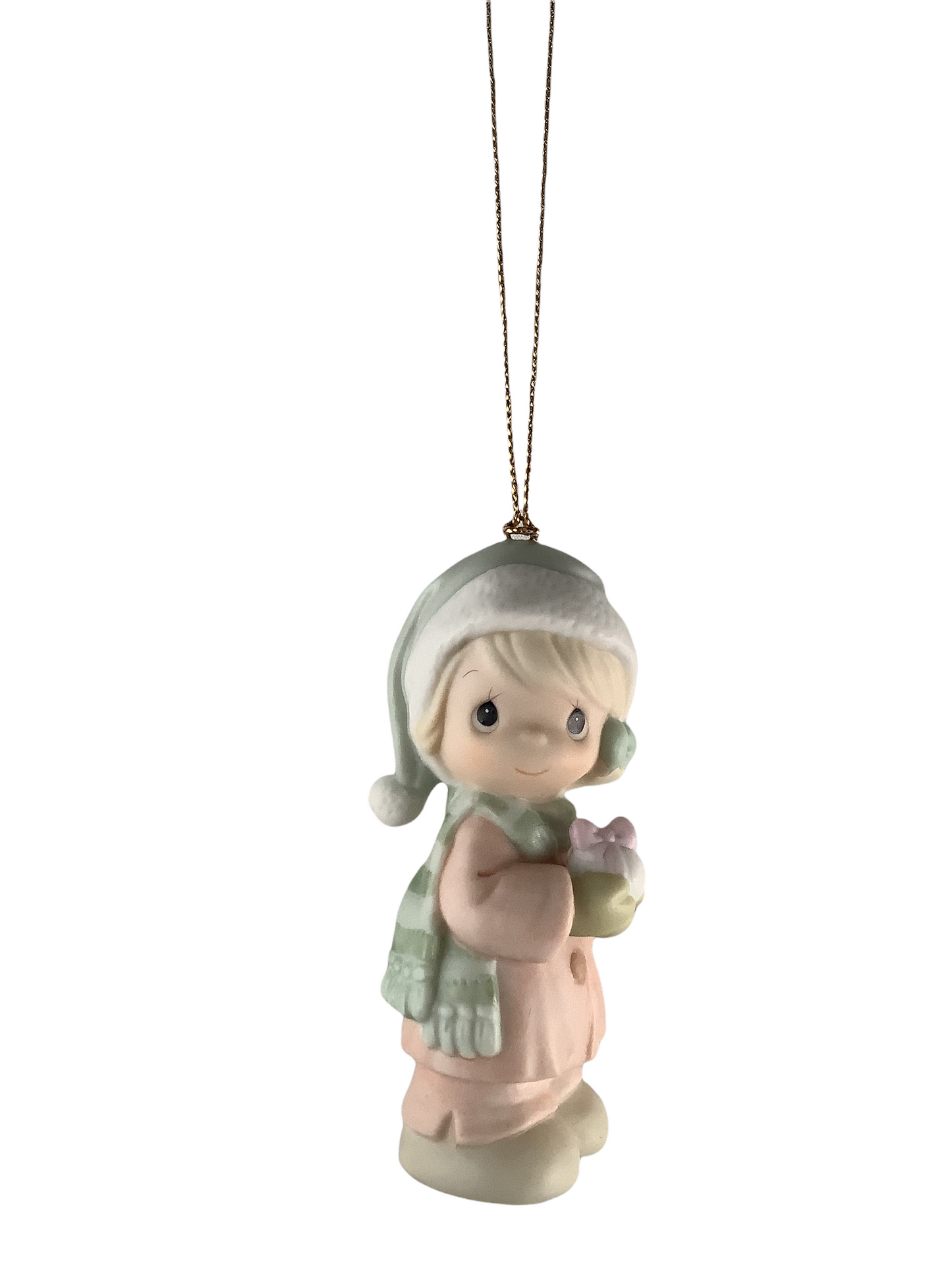 May All Your Christmases Be White - Precious Moment Ornament