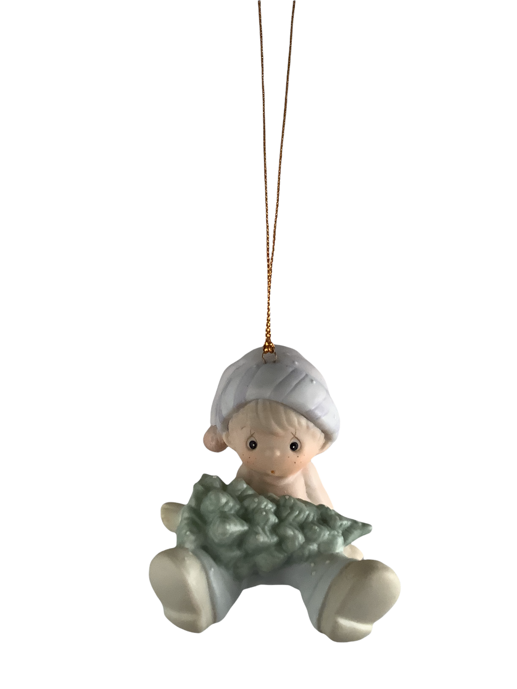 Don't Let The Holidays Get You Down - Precious Moment Ornament