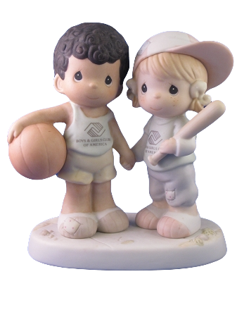 Shoot For The Stars And You'll Never Strike Out - Precious Moment Figurine