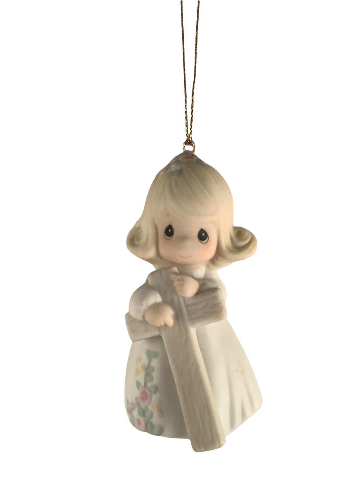 I Believe In The Old Rugged Cross - Precious Moment Ornament