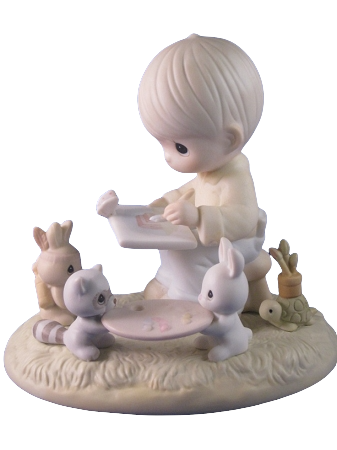 He Is My Inspiration - Precious Moment Figurine