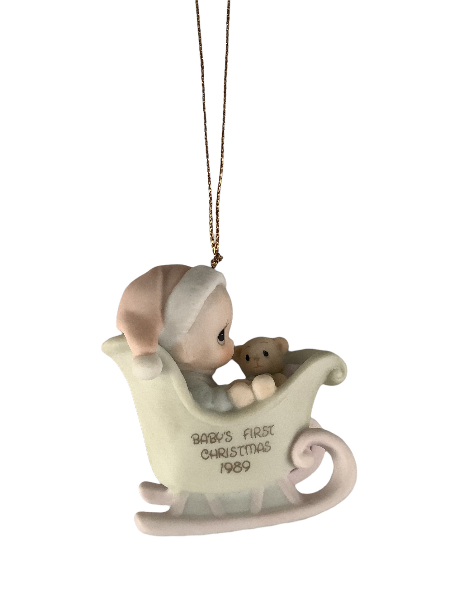 Precious moments baby's first online christmas ornament