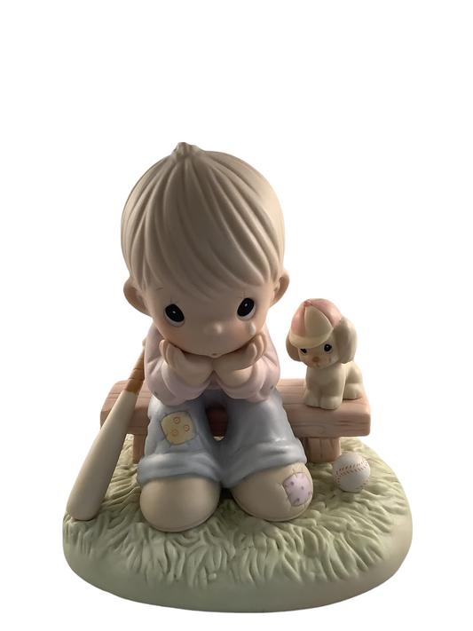 We All Need A Friend Through The Ruff Times - Precious Moment Figurine