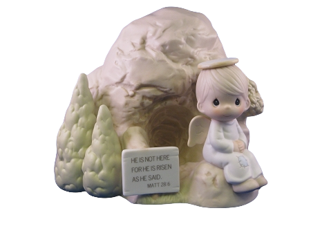 He Is Not Here For He Is Risen - Precious Moment Figurine