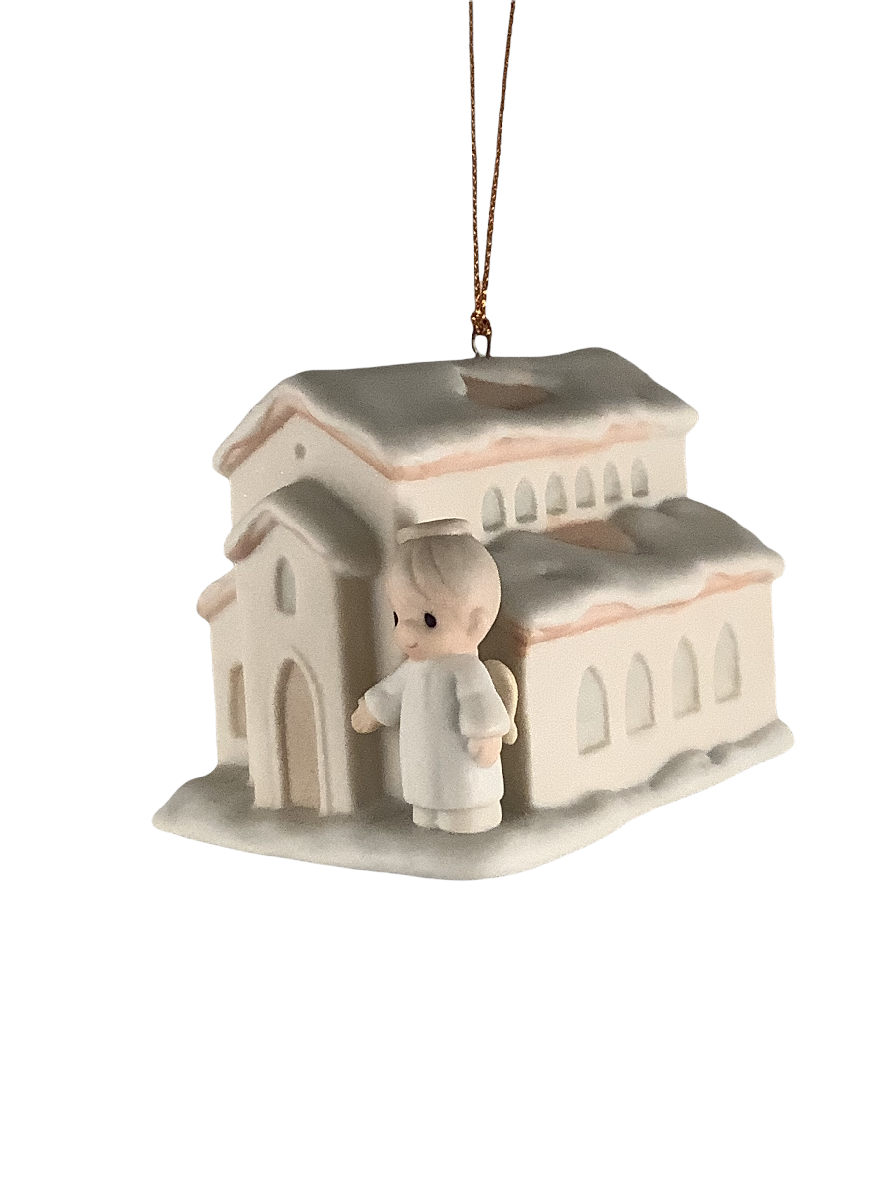 There's A Christian Welcome Here - Precious Moment Ornament