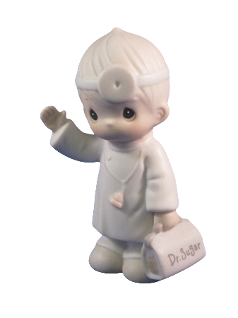 Dr. Sam Sugar - Precious Moment Porcelain Figurine