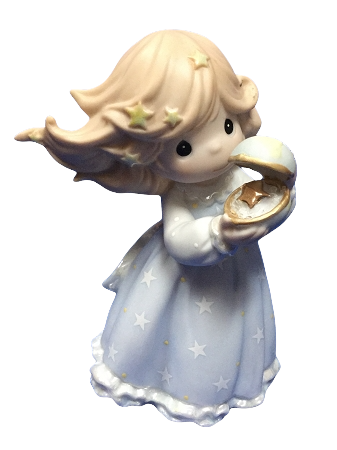 Wishes For The World - Precious Moment Figurine 
