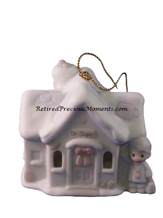 Sugar Town Dr' Sugar's Office - Porcelain Ornament