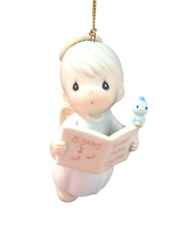 15 Years, Tweet Music Together - Precious Moment Ornament