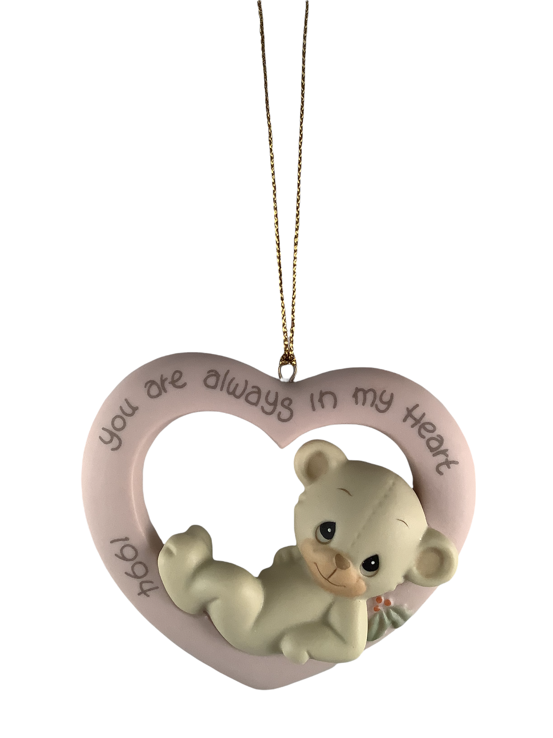 You Are Always In My Heart - Precious Moment Ornament