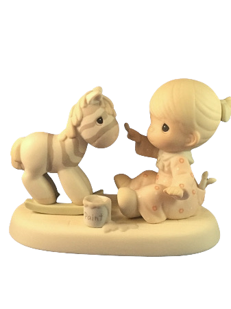 What A Difference You've Made In My Life  - Precious Moment Figurine